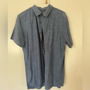 Hurley shirt dark blue - short sleeve